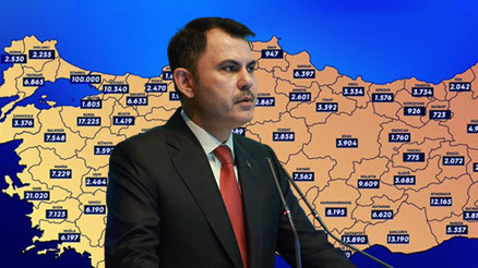 Yüzyılın Konut Projesi... Hangi ile kaç konut yapılacak Bakan Kurum açıkladı