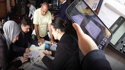 Turistlerin 59 bin lira hesap ödediği işletmeye denetim yapıldı