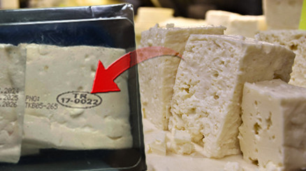 Peynirde hile bitmiyor: Etikette var, içinde yok Bu dört rakamlı koda dikkat edin Peynirde hile bitmiyor: Etikette var, içinde yok Bu dört rakamlı koda dikkat edin