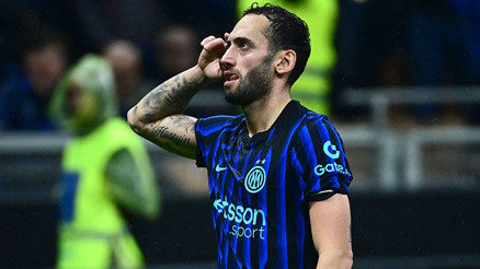 Inter 3-0 Fiorentina (İtalya Serie A) Hakan Çalhanoğlu...