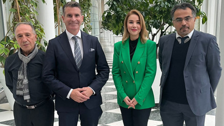 Türk Konseyi heyeti, eyalet bakanı ile görüştü