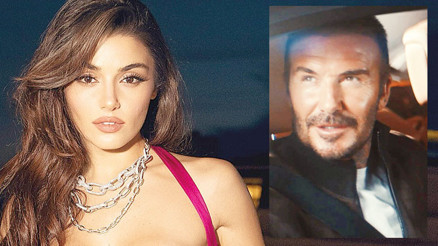 Hande Erçel dünya yıldızlarıyla aynı reklamda