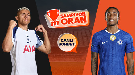 Premier Ligde Tottenham, Chelseayi ağırlıyor Maçın heyecanı canlı sohbet ve Şampiyon Oranlar ile Mislide