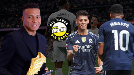 Altın Ayakkabı ödülünü alan Mbappeden Arda Güler itirafı Beni şaşırtmadı, sihirli bir dokunuşu var