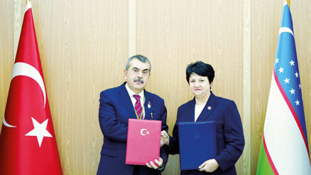 Özbekistan’la eğitim işbirliği