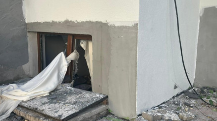 Ankarada doğal gaz borusu kesilen evde patlama 1 yaralı