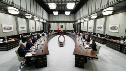 Cumhurbaşkanlığı Kabinesi toplandı