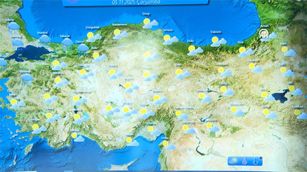 Bu hafta yurt genelinde sıcaklıklar mevsim normallerinin 2 ila 4 derece üzerinde seyredecek