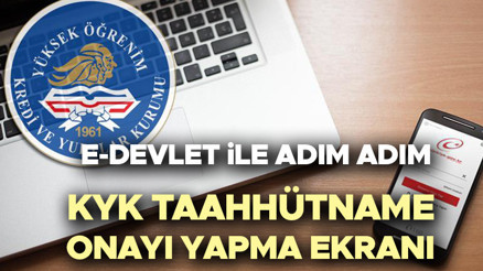 KYK TAAHHÜTNAME ONAYI YAPMA EKRANI E-DEVLET GİRİŞ 2025 || KYK burs ve kredi taahhütname onayı nedir, nasıl yapılır Taahhütname onayı ne zaman bitecek Bakan Bak açıkladı Adım adım KYK burs taahhütname onayı yapma işlemi