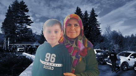 Kayıp anne ile 5 yaşındaki oğlunun son görüntüsü ortaya çıktı