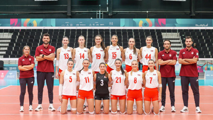 A Milli Kadın Voleybol Takımı, İrana set vermedi
