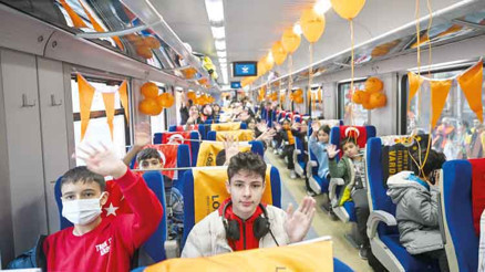 Lösemili çocuklardan umuda yolculuk