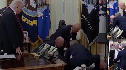 Beyaz Sarayda panik: İlk müdahaleyi Dr. Mehmet Öz yaptı Beyaz Sarayda panik: İlk müdahaleyi Dr. Mehmet Öz yaptı