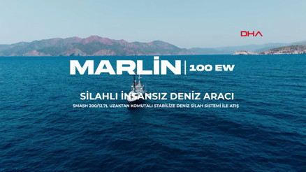 MARLİN 100 EW İnsansız Deniz Aracı, başarıyla test edildi