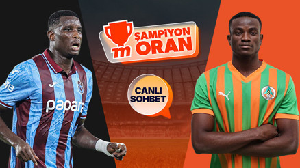 Trabzonspor, Alanyasporu ağırlıyor Maçın heyecanı canlı sohbet ve Şampiyon Oranlar ile Mislide