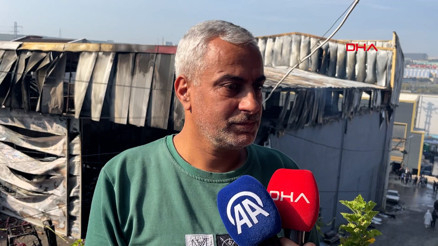 Kocaelinin Dilovası ilçesinde parfüm imalathanesinde yangın: Görgü tanığı yaşananları anlattı Kocaelinin Dilovası ilçesinde parfüm imalathanesinde yangın: Görgü tanığı yaşananları anlattı