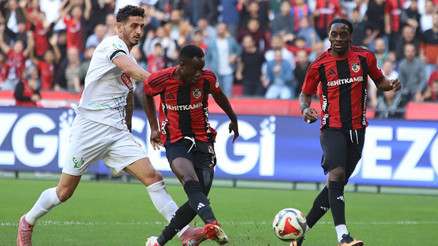 Gaziantep FK 2-2 Rizespor (Süper Lig maçı özeti)