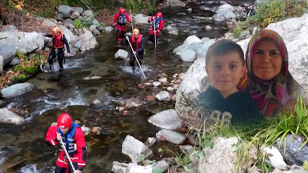 6 gündür haber alınamayan anne ve oğul için Bozkurtta seferberlik 6 gündür haber alınamayan anne ve oğul için Bozkurtta seferberlik