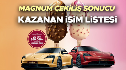 MAGNUM TAYCAN ÇEKİLİŞ SONUÇLARI 2025 - ASİL VE YEDEK KAZANAN İSİM LİSTESİ SORGULAMA || Magnum Porsche Taycan kazanan asil ve yedek talihliler listesi yayınlandı mı Resmi çekiliş sonuçları Hürriyette