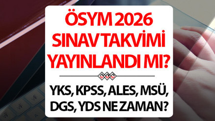 2026 YKS, KPSS, EKPSS, YDS, ALES, MSÜ, DGS sınavları ne zaman yapılacak, başvuru tarihleri belli oldu mu ÖSYM 2026 sınav takvimi yayınlandı mı Gözler ÖSYMye çevrildi 2026 YKS, KPSS, EKPSS, YDS, ALES, MSÜ, DGS sınavları ne zaman yapılacak, başvuru tarihleri belli oldu mu ÖSYM 2026 sınav takvimi yayınlandı mı Gözler ÖSYMye çevrildi