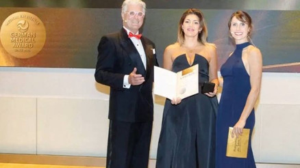 Alman Tıp Ödülü Ebru Hanım’ın