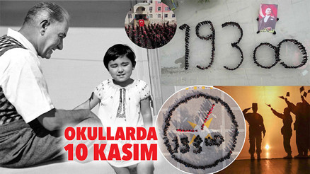 Okullarda 10 Kasım