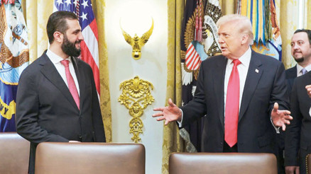 Beyaz Saray’da bir ilk Suriye Devlet Başkanı Şara Trump ile görüştü