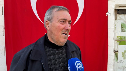 Tekirdağlı şehit İlker Aykutun ailesi taziyeleri kabul etti