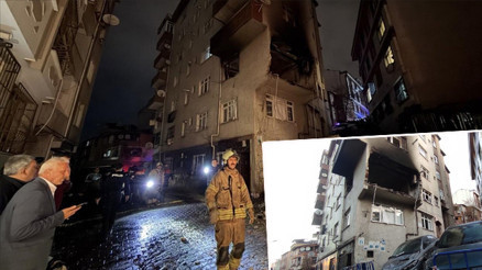 Kağıthanede 6 katlı binada patlama: Hasarın boyutu gün ağarınca ortaya çıktı