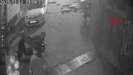 Kağıthanede 6 katlı binadaki patlamadan yeni görüntüler Kağıthanede 6 katlı binadaki patlamadan yeni görüntüler