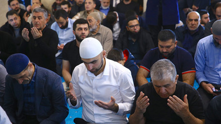 C-130 uçağının düşmesi sonucu şehit olan askerlerimiz için Tifliste Kuran-ı Kerim okundu