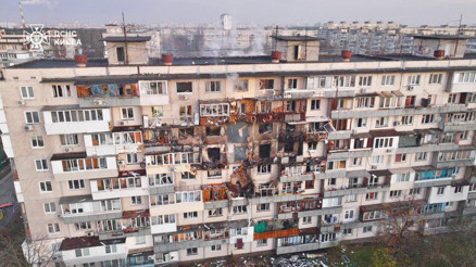 Rusya Kiev’de sivil konutları vurdu Rusya Kiev’de sivil konutları vurdu