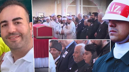 Şehit Pilot Yarbay Gökhan Korkmaz, son yolculuğuna uğurlandı