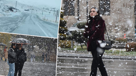 Güne kar yağışı ile başladılar Lapa lapa kar yağıyor: Evler beyaz örtüyle kaplandı Güne kar yağışı ile başladılar Lapa lapa kar yağıyor: Evler beyaz örtüyle kaplandı