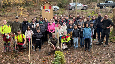 Pforzheim’da minikler fidan dikti