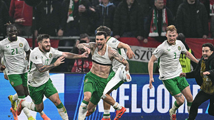 Macaristanda dramatik son: İrlanda 90+6da play-off dedi