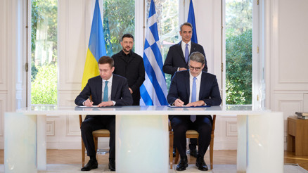 Ukrayna ile Yunanistan arasında doğalgaz anlaşması için niyet mektubu imzalandı