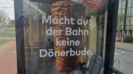 Almanyada toplu taşımada döner yasağı