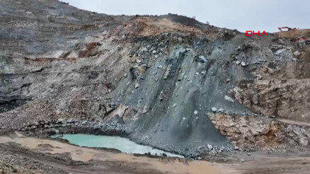 Sivasta maden ocağında göçük