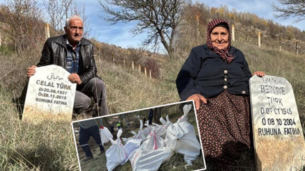 Boluda mezarlar taşınıyor Köy sakinleri gözyaşlarına boğuldu: Çıkartılırken çok duygulandım