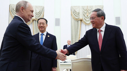 Rusya lideri Putin, Çin Başbakanı Li ile görüştü