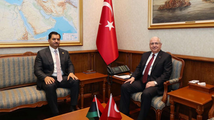 Bakan Güler, Libya Genel Komutan Yardımcısı Hafteri kabul etti