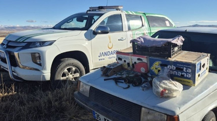 Kaçak şahin avlamak pahalıya patladı, tam 1 milyon 146 bin lira ceza kesildi