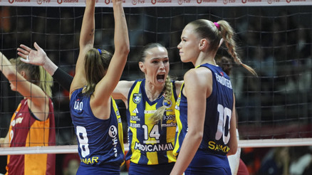 Sultanlar Liginde Fenerbahçe, Galatasarayı 5 sette yendi