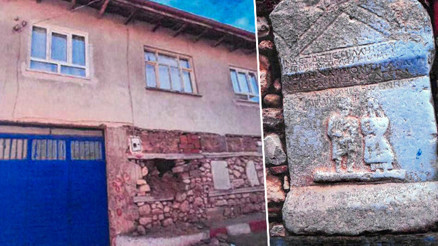 Evinin duvarındaki taşı çaldı Köy muhtarı tutuklandı