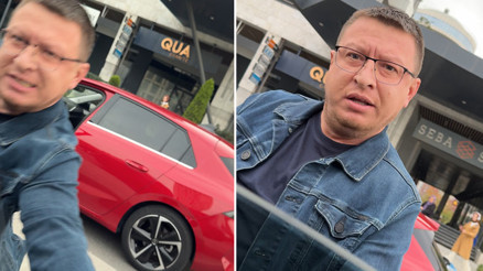 İstanbulda trafikte saldırı: Koşarken araca vurdu ve yere düştü İstanbulda trafikte saldırı: Koşarken araca vurdu ve yere düştü