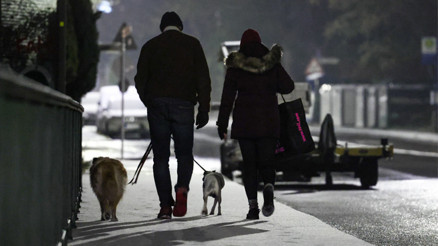 Almanyada buzlanma ve kar alarmı