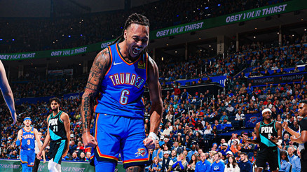 Thunder, Blazersı yenerek serisini 9 maça çıkardı