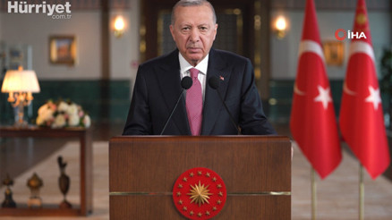 Cumhurbaşkanı Erdoğandan Milli Sarayların Yüzyılı Uluslararası Sempozyumuna video mesaj