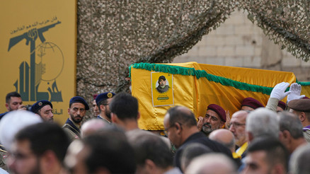 Hizbullahın 2 numarasına cenaze töreni